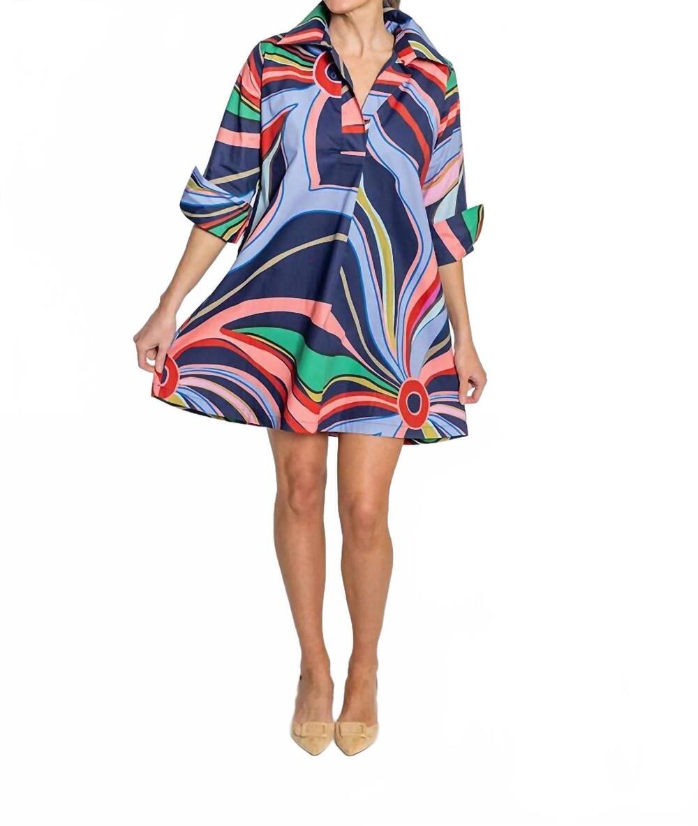 NEW HOUSE OF MBR ruthie shirt dress in entitled